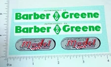 Doepke Barber Greene Loader Sticker Set DP-005