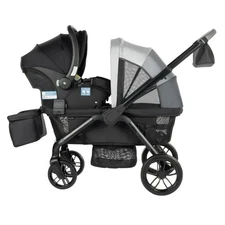 Monbebe Everyday Outings Wagon Stroller, Cobblestone Grey, Toddler, Unisex. NEW