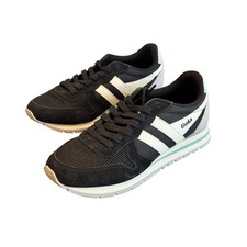 Gola Daytona Womens Sneakers Black White Mint Grey Size US 6 Athleisure
