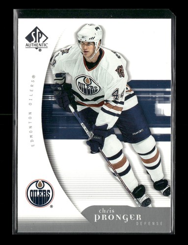 2005 SP Authentic Chris Pronger #39 card