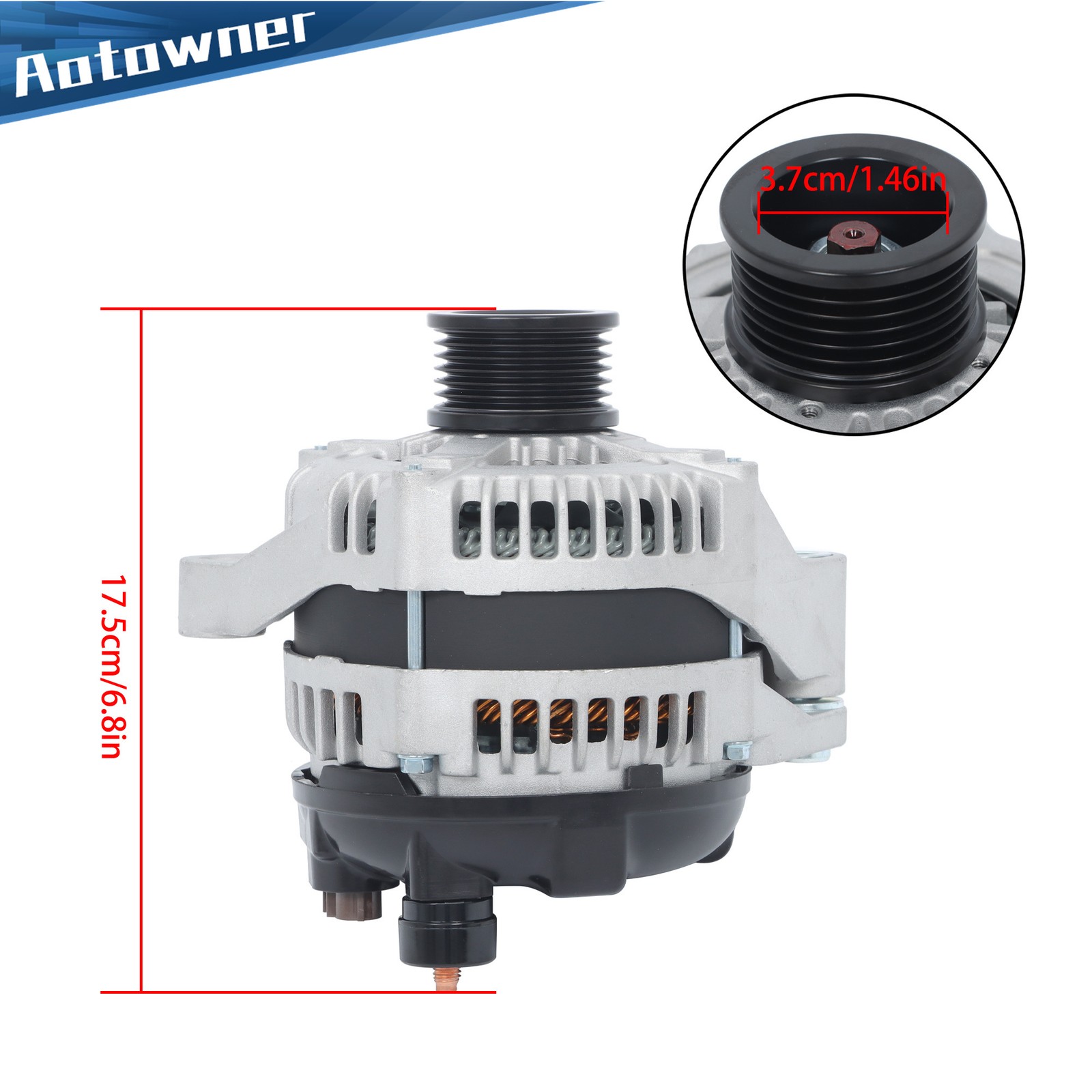104210-1620 For Maserati Quattroporte 2004-2011 150A 4.2L Alternator 104210-3960