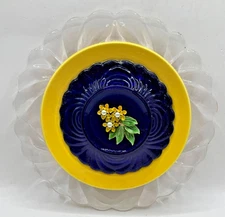 3D Wall Art Floral Handmade Vintage Upcycled China Plate Artwork