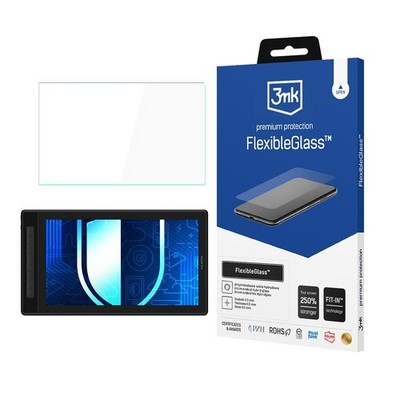 3MK FLEXIBLEGLASS GEHÄRTETES GLAS FÜR HUION KAMVAS PRO 16 19 ENTSPIEGELT