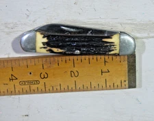 Vtg Queen Canoe Pocket Knife  USA