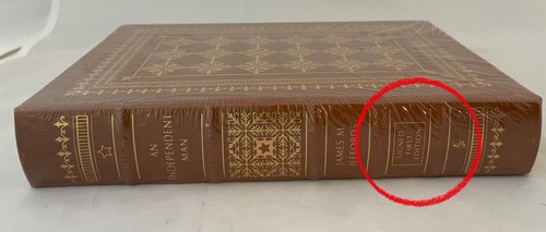 Easton Press An Independent Man James Jeffords First Edition SIGNED Sealed New - Picture 4 of 4