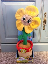 Spark - Talking and Dancing Plush Sunflower 14" - New 