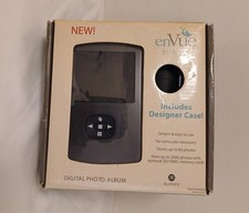 EnVue Burnes digital photo album Designer case Included 3.5" LCD screen