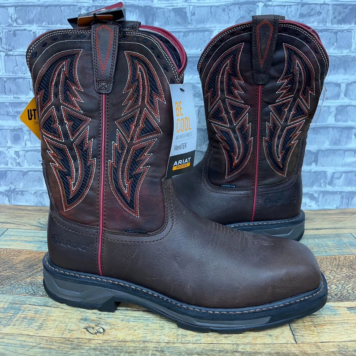 Ariat workhog venttek steel deals toe