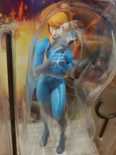 Sealed 2004 Yujin SRDX Metroid Zero Mission Zero Suit Samus Figure Toy Nintendo - Picture 10 of 14