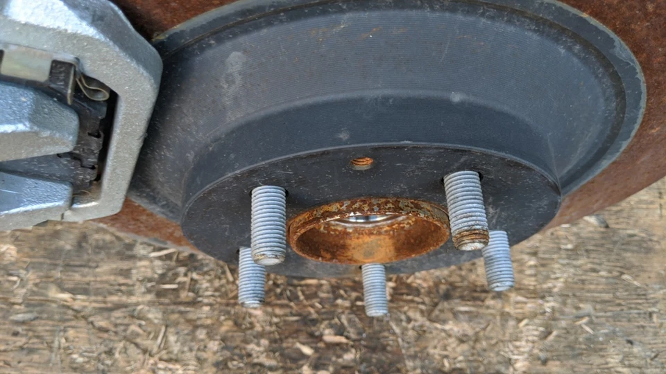 2018-2019 Mazda CX5 Rotor Caliper Knuckle Hub Set OEM CX5 Rear Right  - Изображение 4 из 4