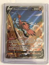 Carte Pokémon Électhor de Galar V 174/198 Règne De Glace EB 06 FR