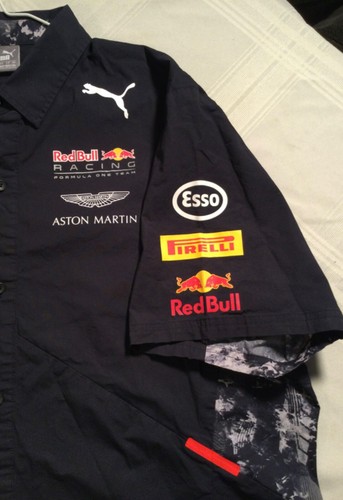 FORMULA 1 - ASTON MARTIN /Red Bull Racing Formula One Team Shirt (XXL)US - Picture 8 of 15