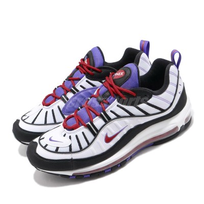 red and purple air max