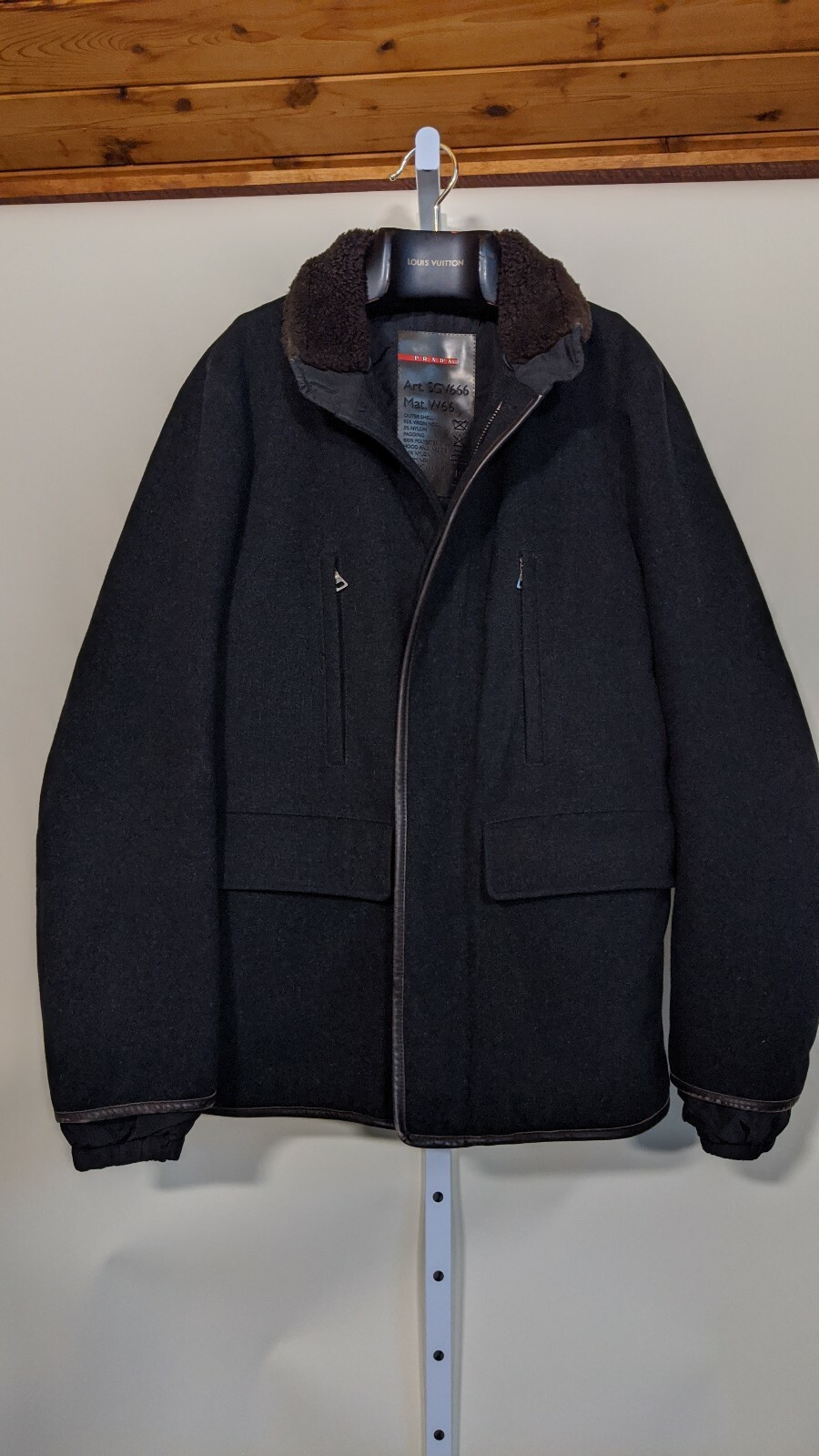 Prada Archive Wool Coat Windbreaker 