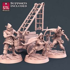 Thieves Set - STL Miniatures - Wargaming D D DnD