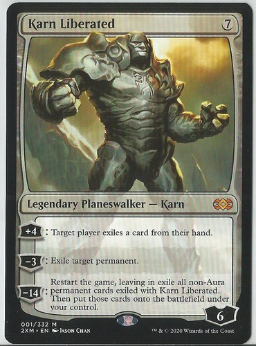 Karn Liberated – Double Masters - Legendary Planeswalker - Magic The Gathering - Picture 1 of 2