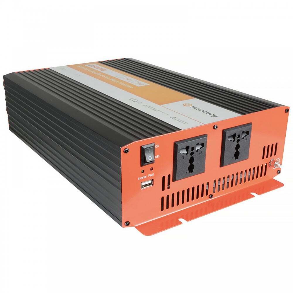12Vdc 2500W Modified Sine Wave Inverter Soft Start 230V AC