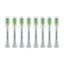 8x Philips Sonicare DiamondClean Standard White Brush Heads | No Box