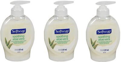 SoftSoap Pump Soothing Clean Aloe Vera 7.5oz (3 Pack)