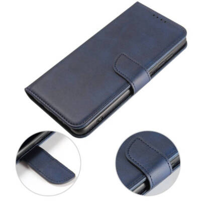 FÜR HUAWEI P SMART 2019 - NEXERI Wallet Cover Hülle Handy Case Tasche BLAU