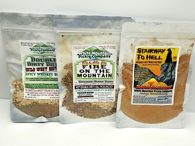 White Mountain Pickle Co. - Don't Fear The Cowboy Reaper - 3 Pack Pickling Kits