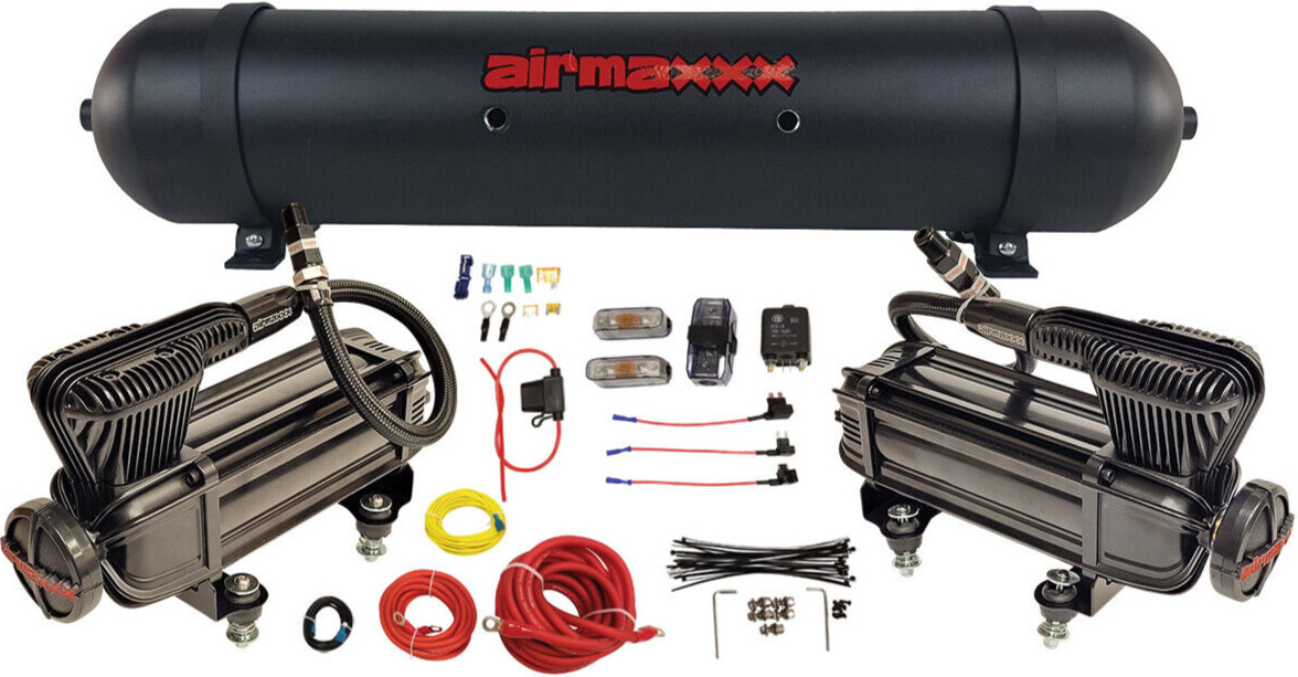 Dual Pack & Wire Kit 5 Gallon 7 Port Alum Tank
