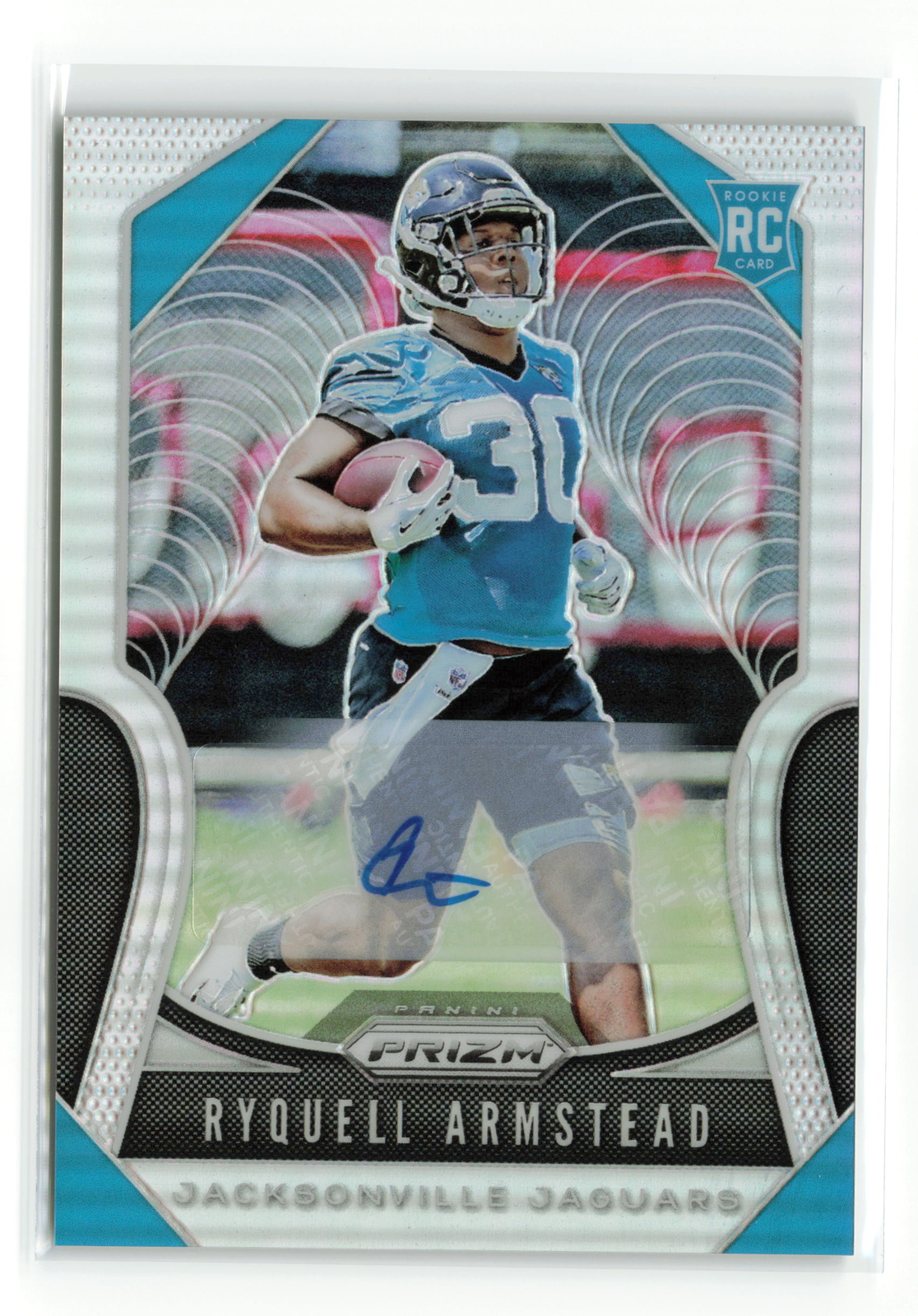 Ryquell Armstead Panini Prizm #338 Autograph