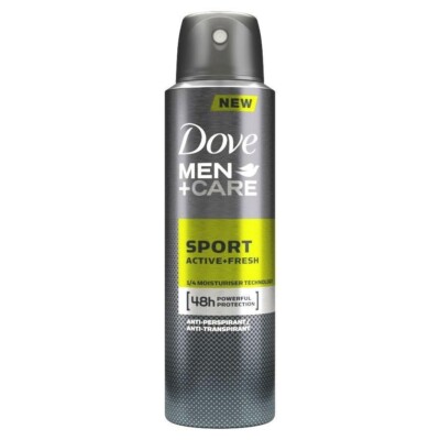 34,39 /L - 6er Pack Dove Deospray Men+Care - Sport Active + Fresh - 150ml