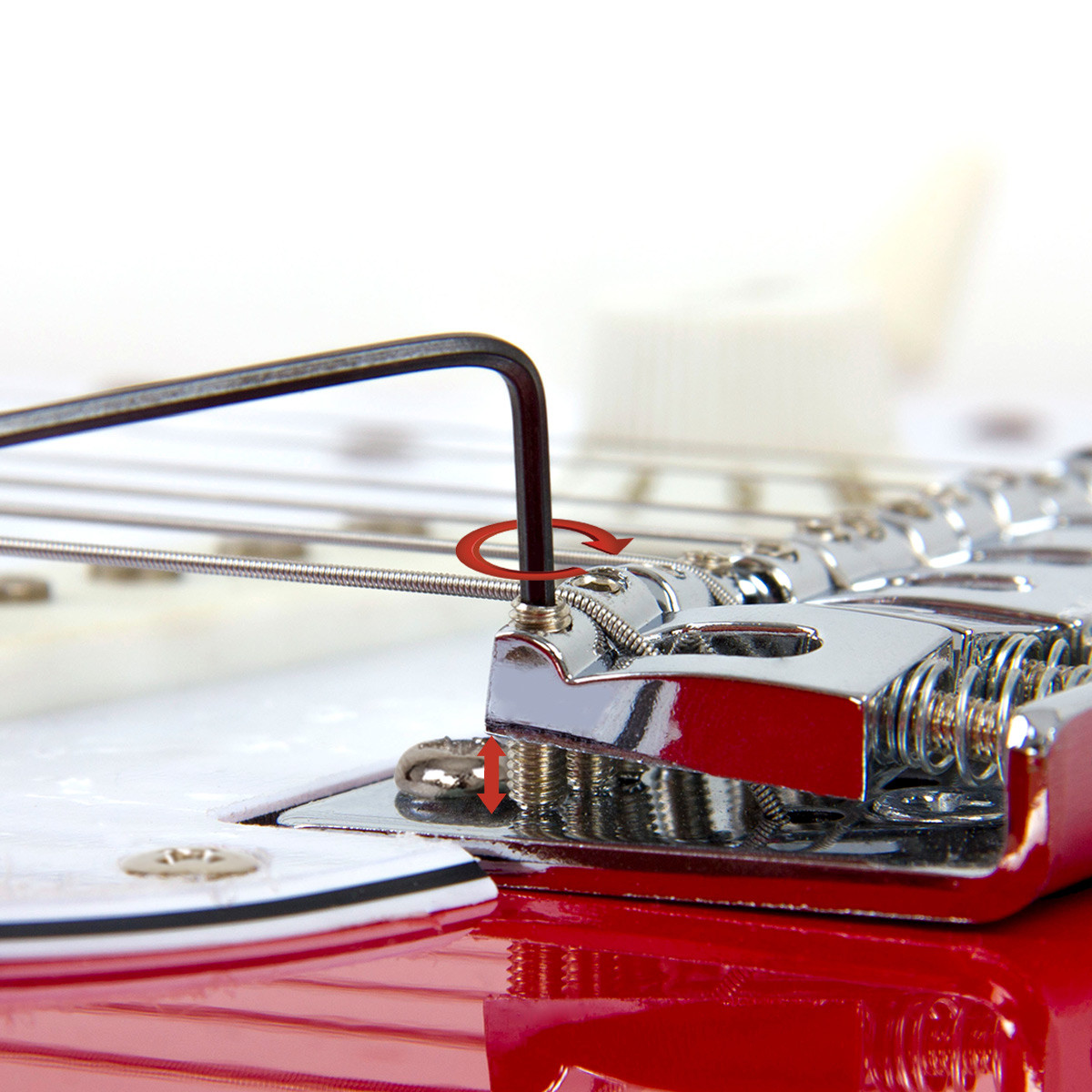 Tremolo Bridge With Whammy Bar for Electric Guitar Parts Chrome eBay