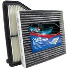 Engine Air Filter and Cabin Filters Kit for Honda Civic 2.0L 2016-2024 HRV 23-24