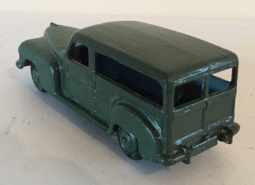 DINKY MECCANO 027f-G-2 Green PLYMOUTH STATION WAGON ESTATE CAR - Picture 5 of 7