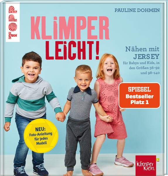Thumbnail - Nähen Mit Jersey - Klimperleicht. Spiegel Bestseller Platz 1 | Pauline