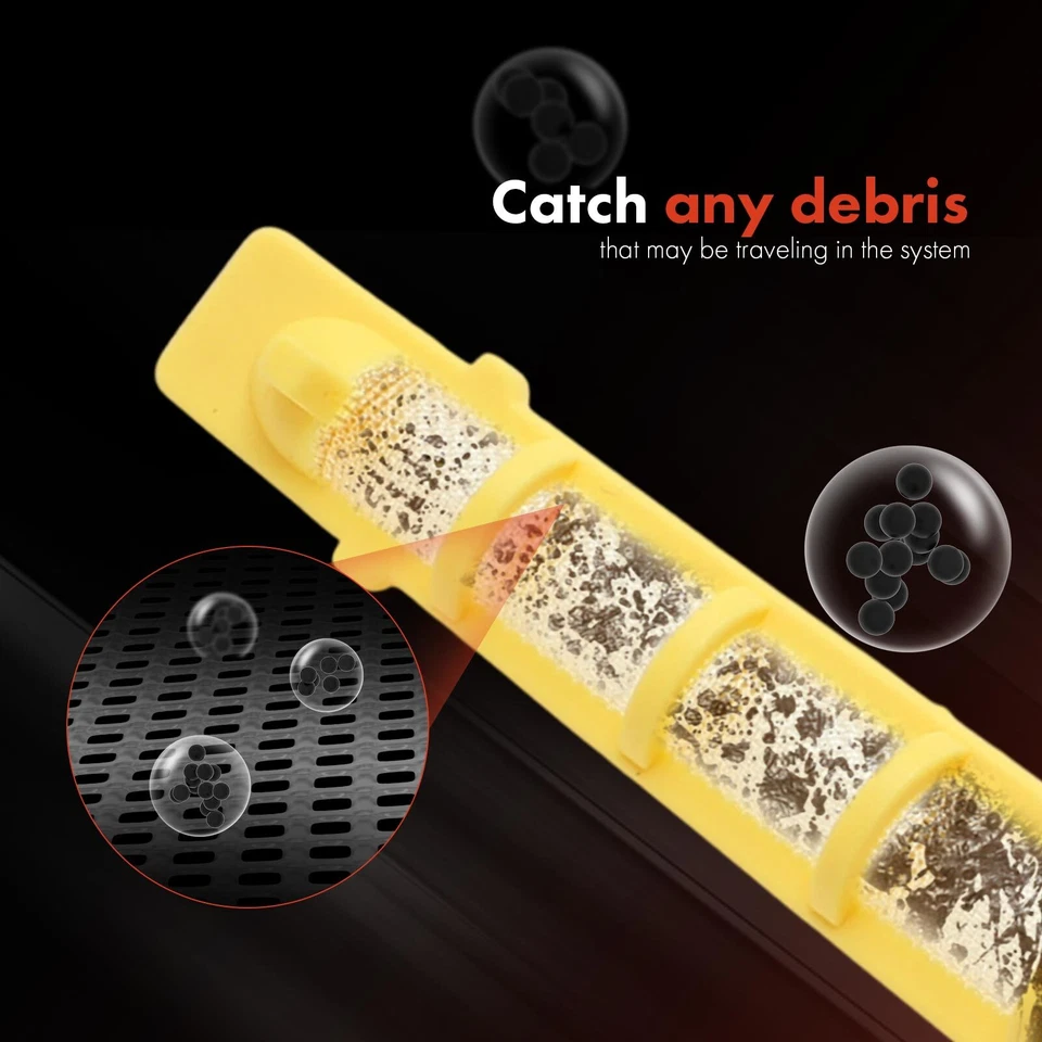 Tubo de orificio de aire acondicionado con orificio fijo para Chevrolet Malibu Audi 100 Quattro Volvo Foto 3 de 4