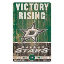 DALLAS STARS VICTORY RISING EST. 1993 WOOD SIGN 11