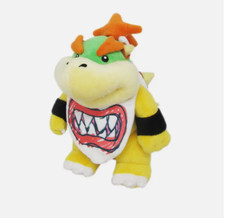 Super Mario Bros Standing JR Bowser Plush Doll Figure Stuffed Animal Toy 8"