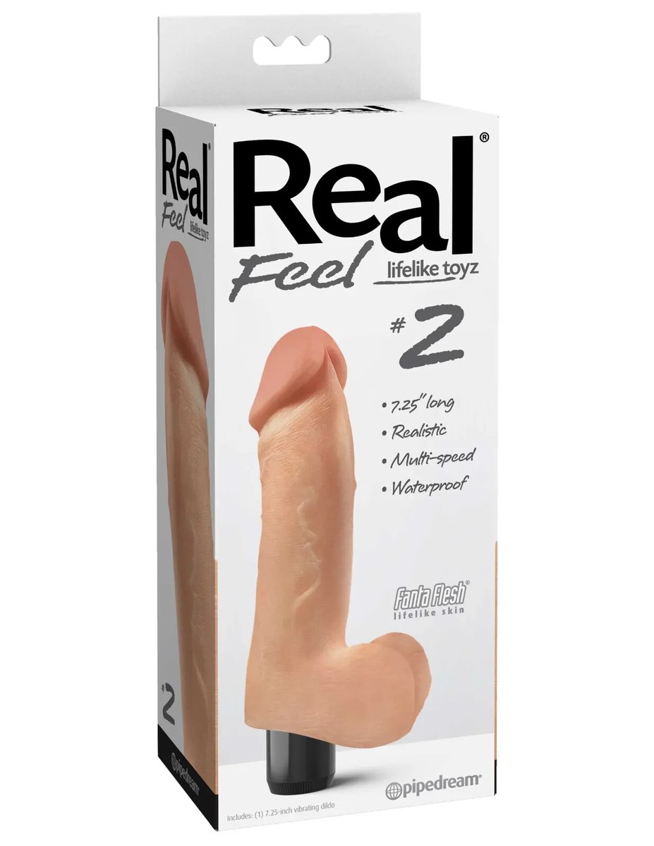Real Feel 2 Vibe - Waterproof Vibrator Vaginal Anal Dildo Sex Toy Dong | eBay Real Feel 2 Vibe - Waterproof Vibrator Vaginal Anal Dildo Sex Toy Dong | eBay
