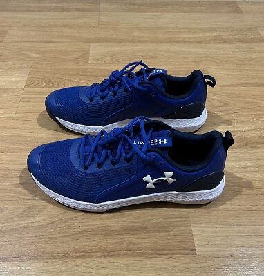 NEW Under Armor Charged Commit Blue Cross Training Men's