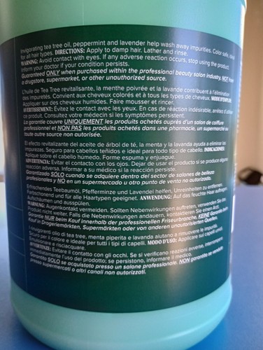 BRAND NEW & AUTHENTIC Paul Mitchell Tea Tree Special Shampoo [1 Gallon] - Picture 3 of 3