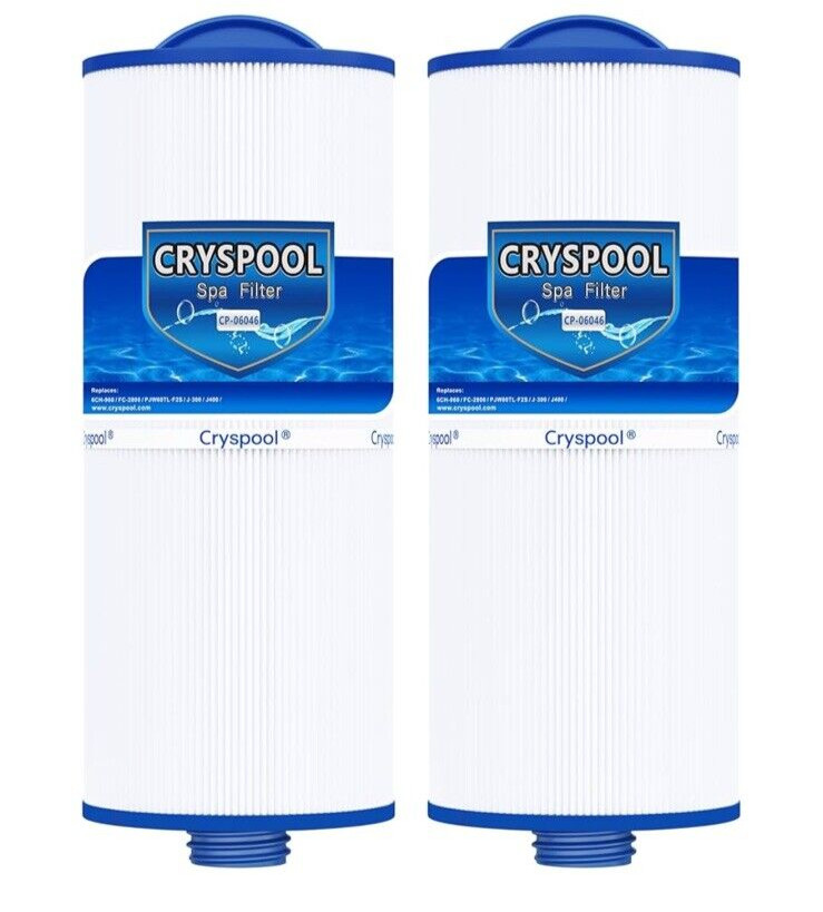 Cryspool Spa and Pool Replacement Filters CP-06046 2 Pack