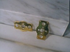 1/24 Aristocraft PR-116.3 front/rear16size slot car brass motor mounts NOS BX