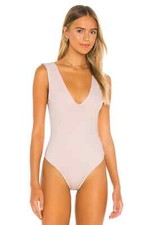 Free People L65614 Women s Rose Intimately FP Keep It Sleek Bodysuit Size L