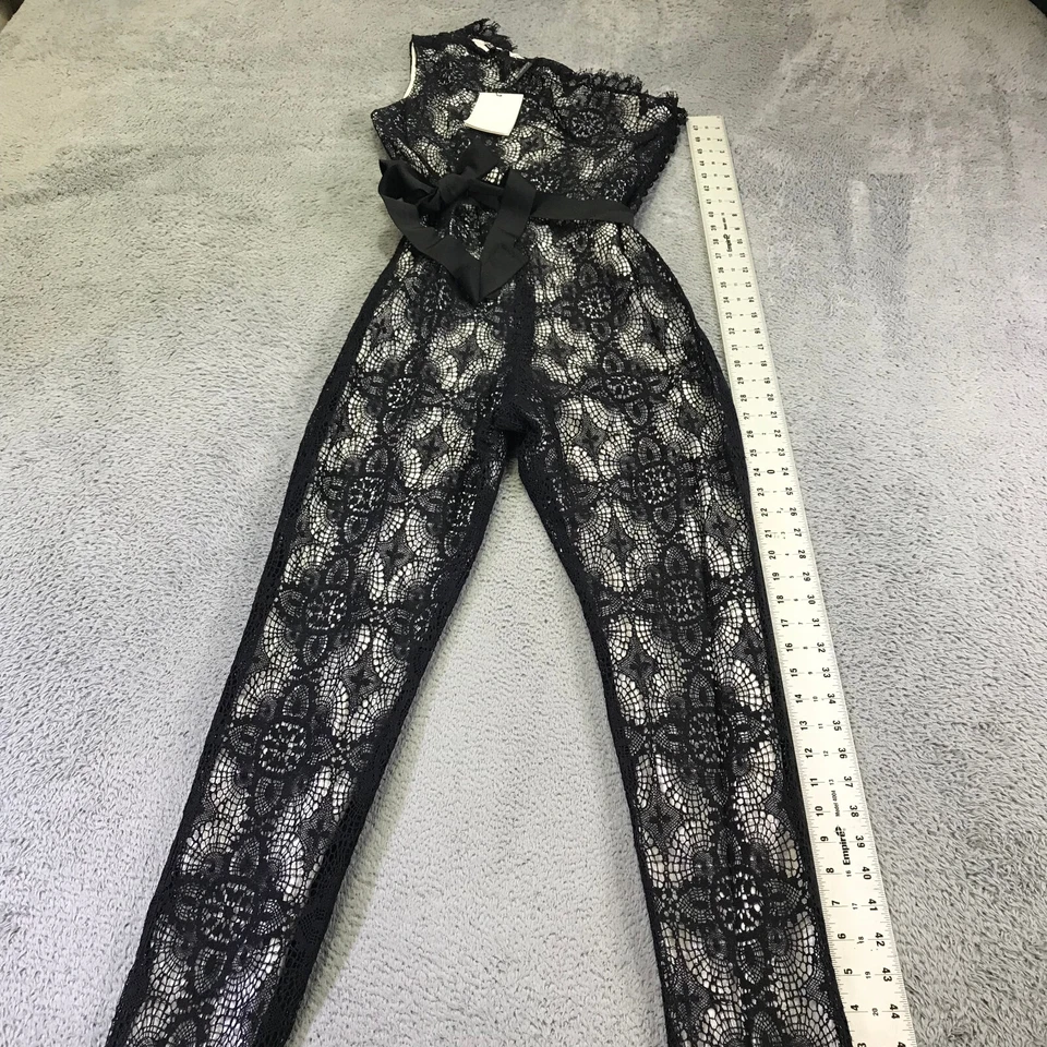 Alexis Jumpsuit Womens Medium  Blanchett One Shoulder Jumpsuit Scalloped Edges — 第 4/4 张图片