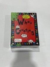 NEW "Who's Counting" Math Game Classroom Pack 2-24 players A Whozit Game