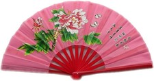 13inch Chinese Bamboo Taichi Kungfu Fan Martial Arts Sports Folding Hand Fan