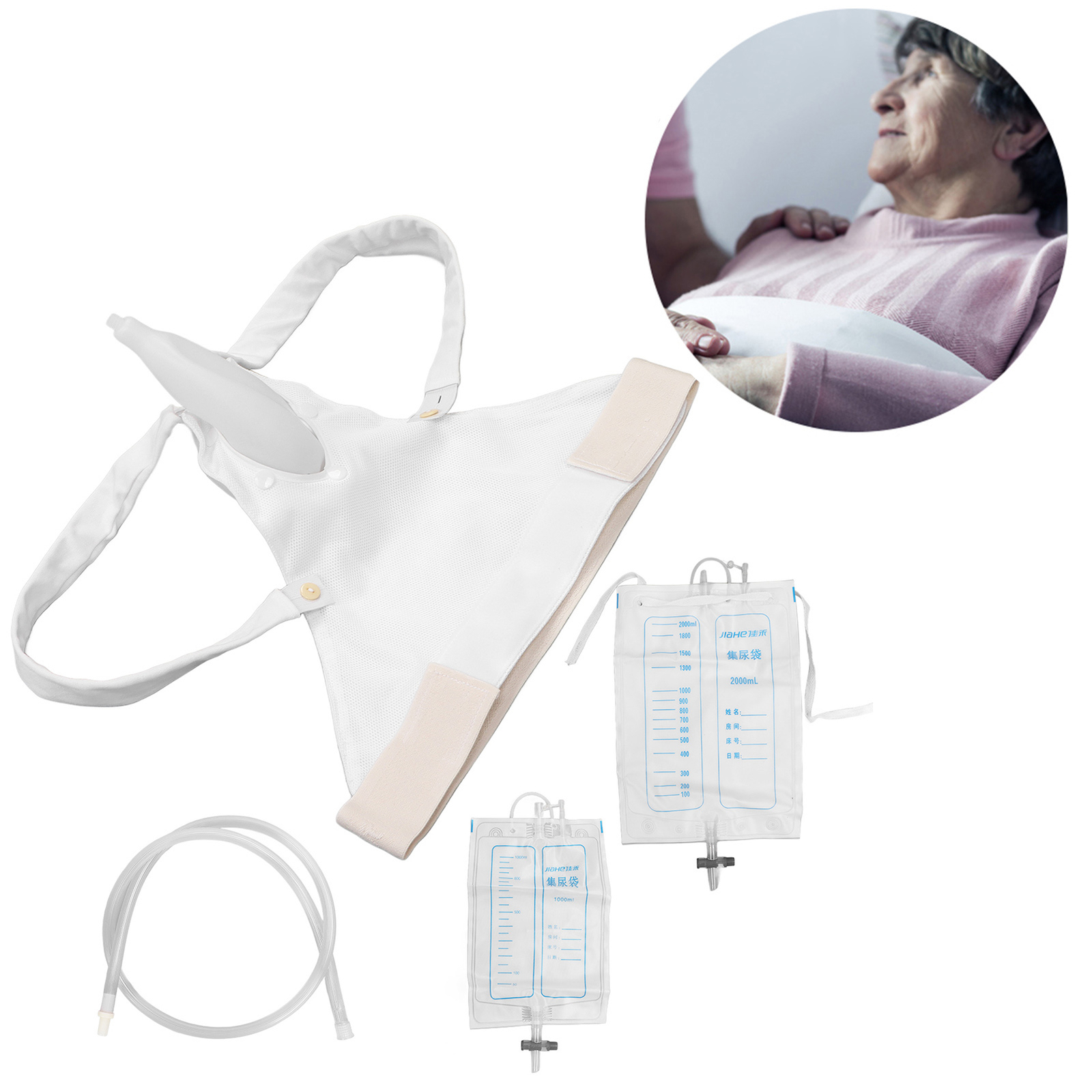 Urine Bag Collector Prevents Leaking High Temperature Resistant Reusable Female eBay