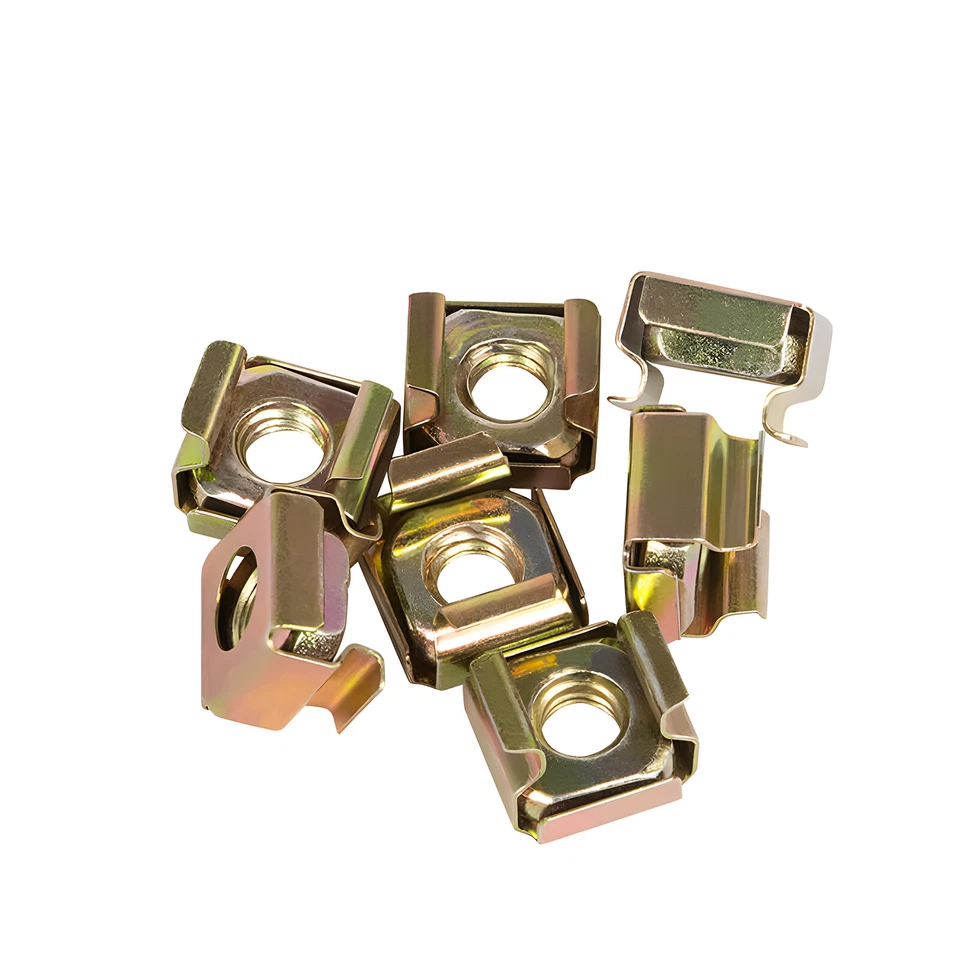 Käfigmuttern M4 M5 M6 M8 M10 M12 Stahl verzinkt für Rackschiene Käfigmutter - Bild 4 von 4