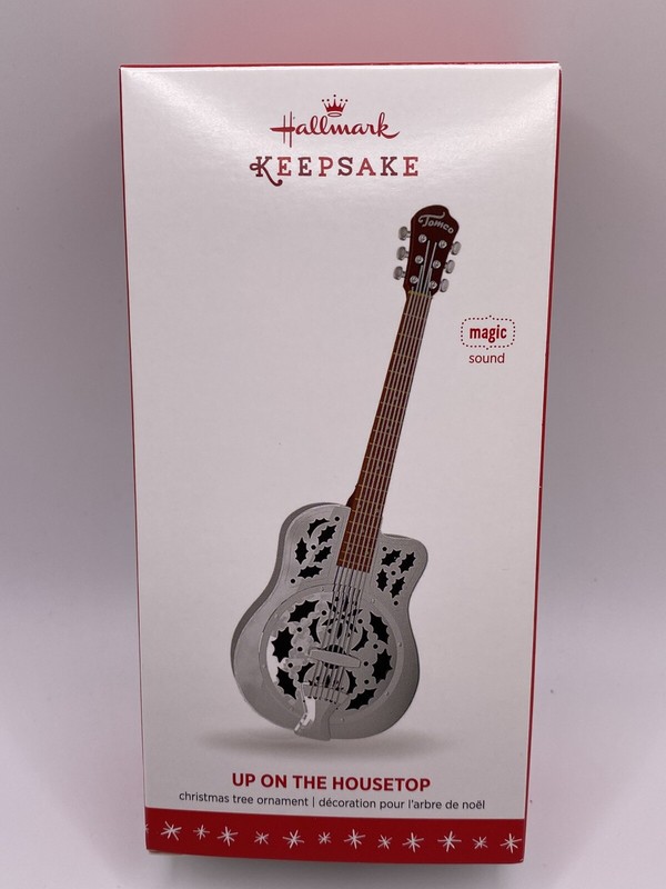 Hallmark Keepsake 2016 Up on the Housetop Magic Sound Reba McEntire-NEW- READ