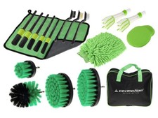 Mikrofaser Felgen Reinigungsset 19tlg. Autopflege Reinigung Bürste Pinsel KFZ