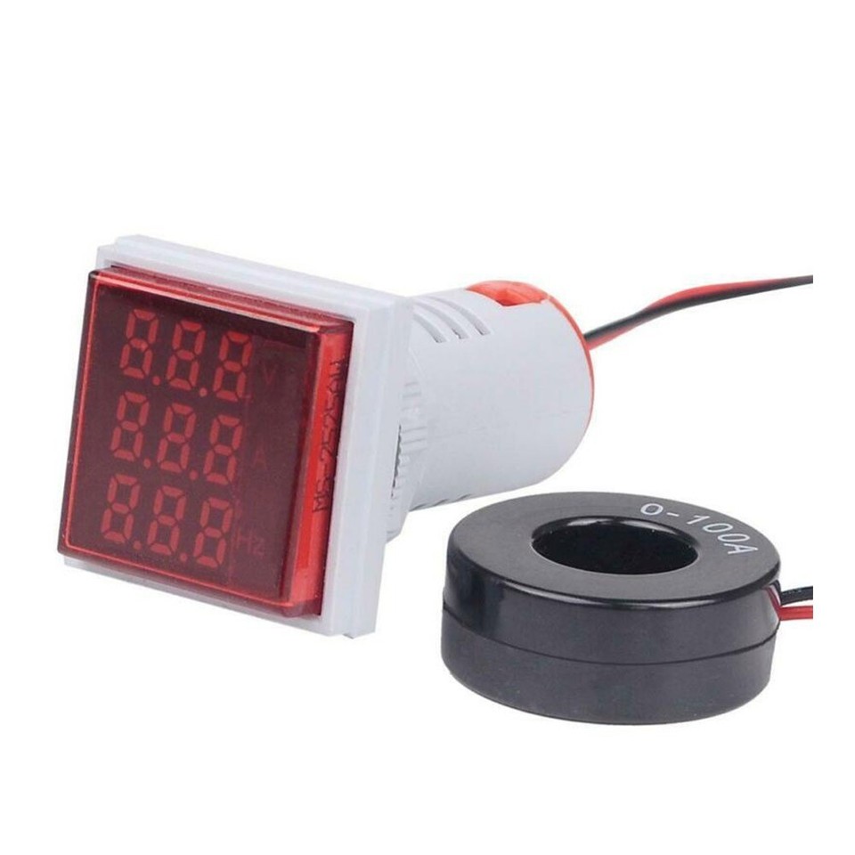 Voltmeter Ammeter Tester Meter Accident Signal Current Frequency