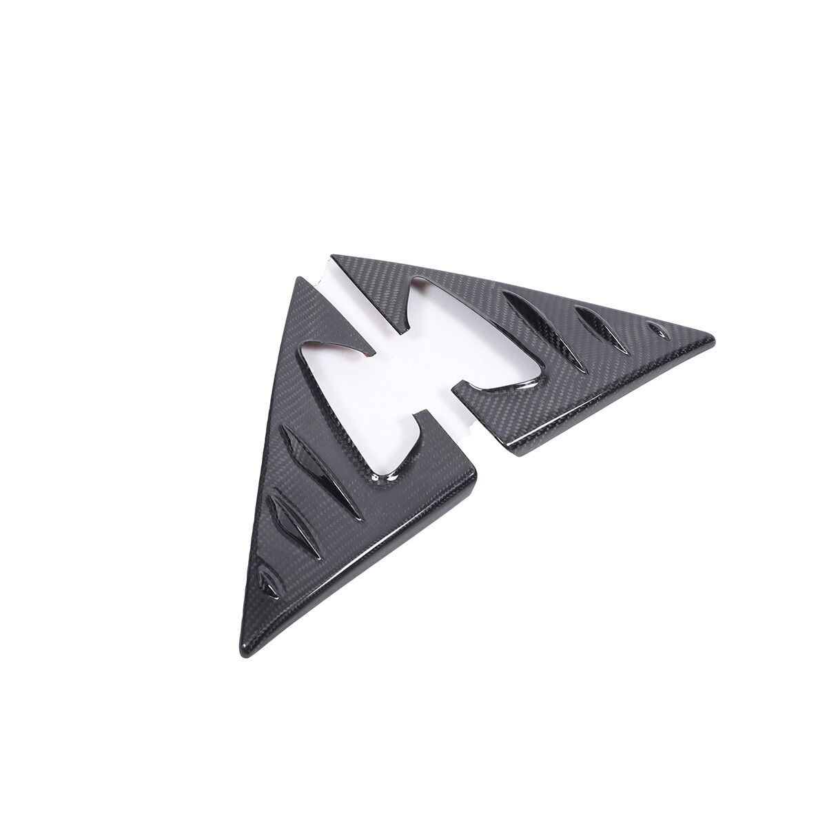 Real Carbon fiber Window A Pillar Triangle Cover Trim for Lotus EMIRA 2021-25 US